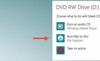 Как записать файлы на диск без установки дополнительных программ Как записать информацию на диск cd r